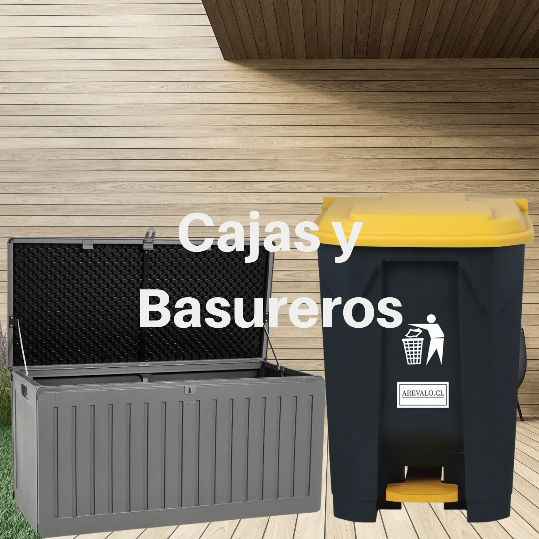 Cajas y Basureros