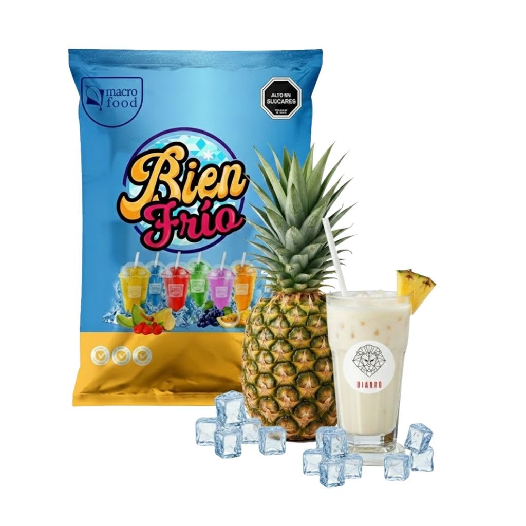 Preparado para Granizadoras Piña colada 1 kg – Alto Rendimiento