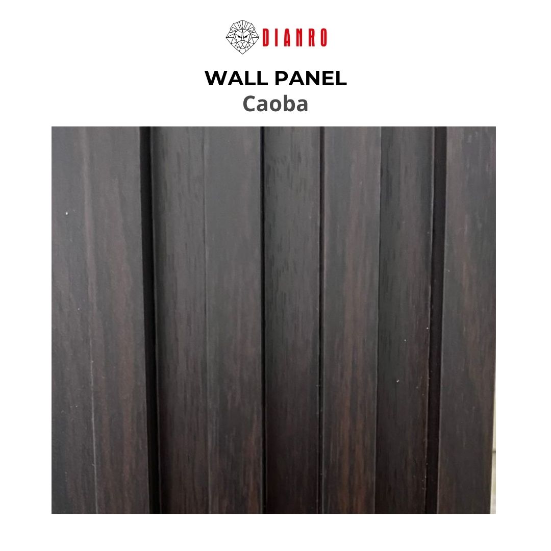Panel decorativo de pared PVC | Color Caoba