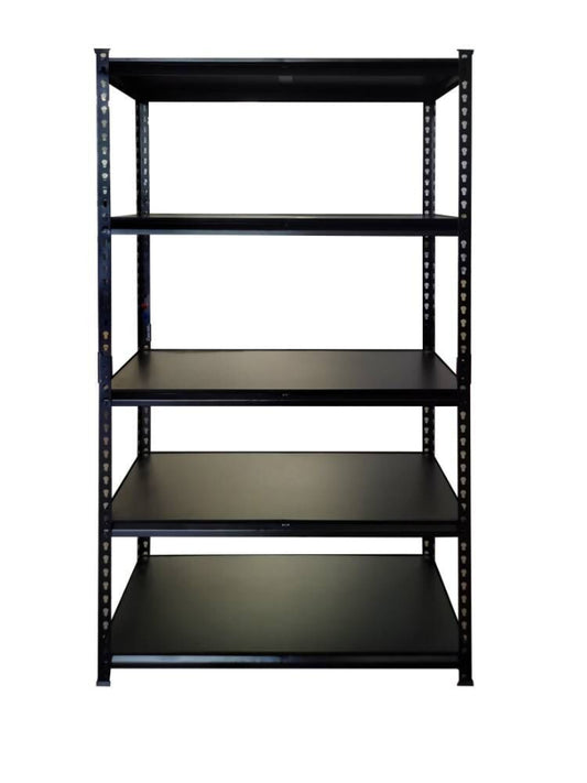 Estante Negro Completo  180x90x40 cm