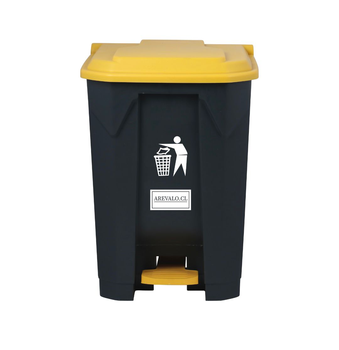Basurero con pedal 100L