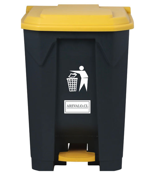 Basurero con pedal 100L