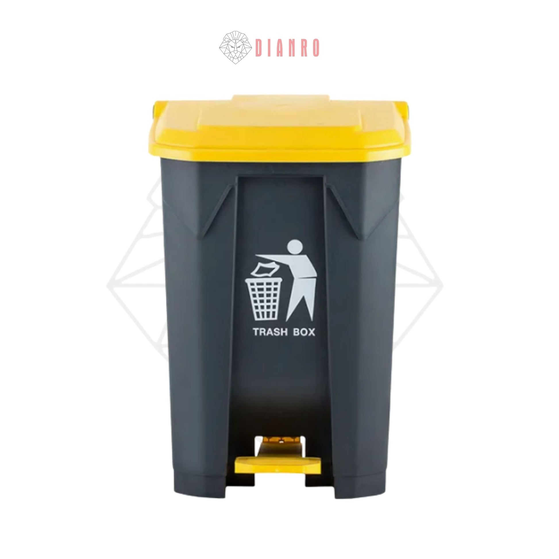 Basurero con pedal 100L