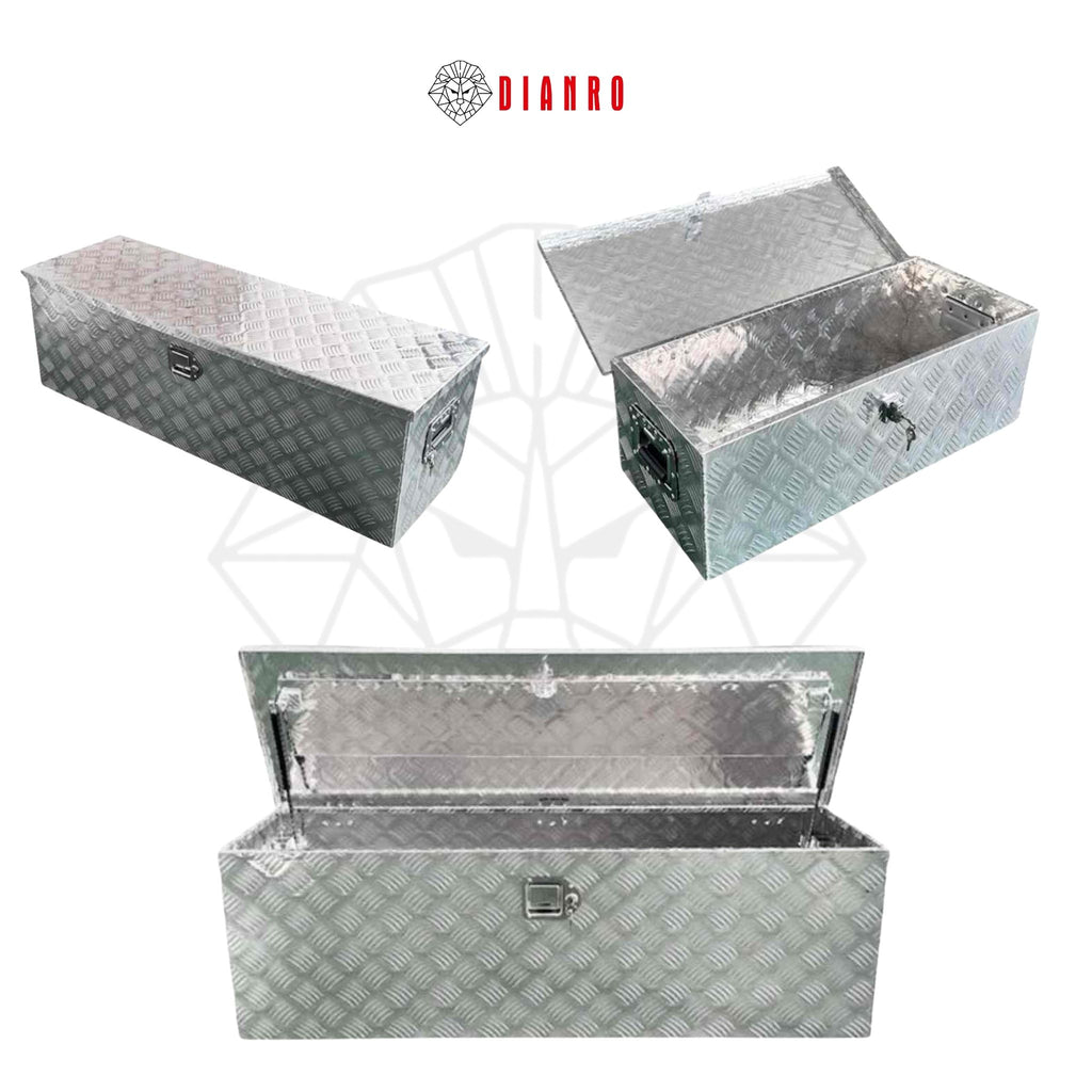 Baúl de aluminio para pick-up y hogar | 126 cm
