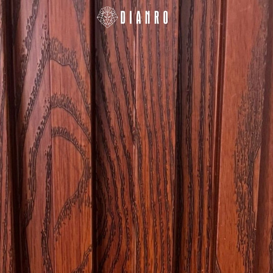 Panel decorativo de pared PVC | Color Café oscuro