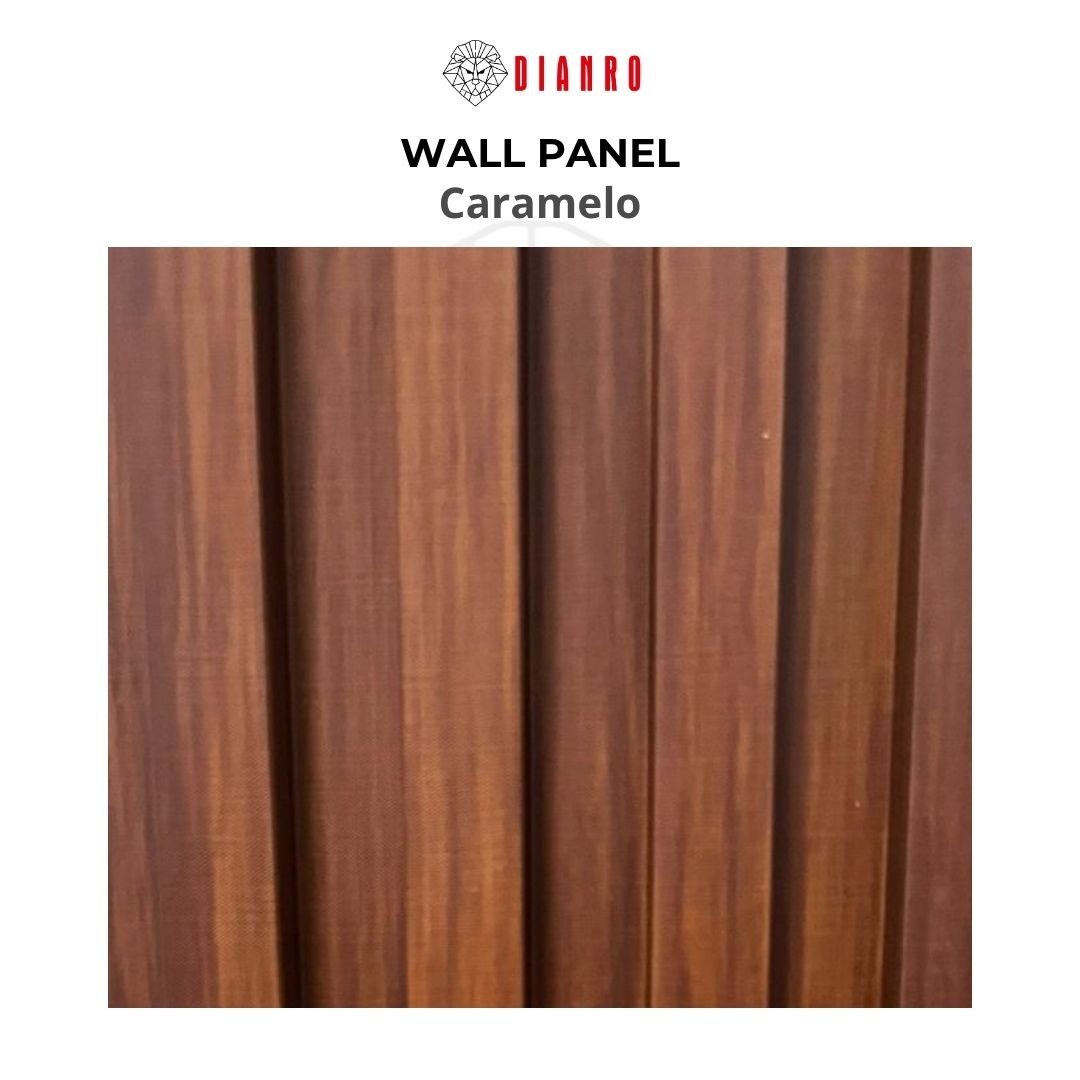 Panel decorativo de pared PVC | Color Caramelo