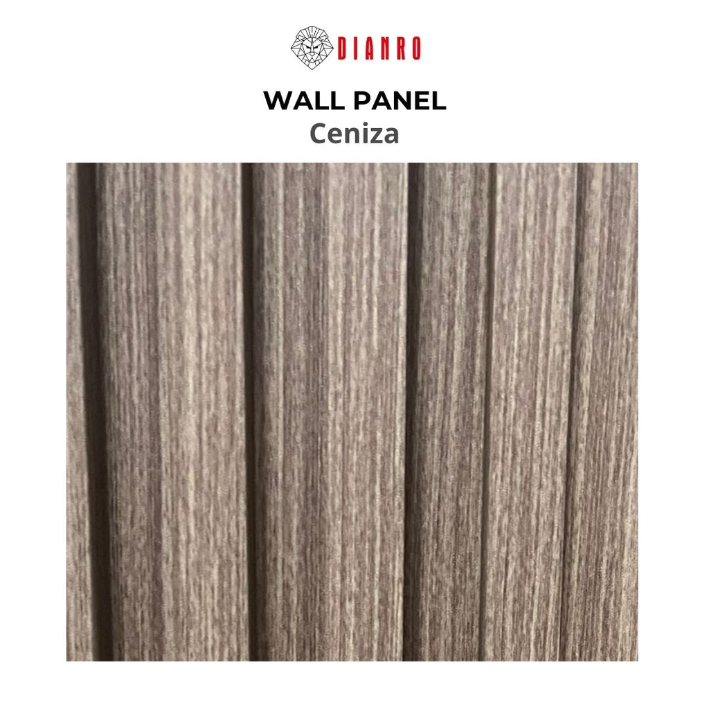 Panel decorativo de pared PVC | Color Ceniza