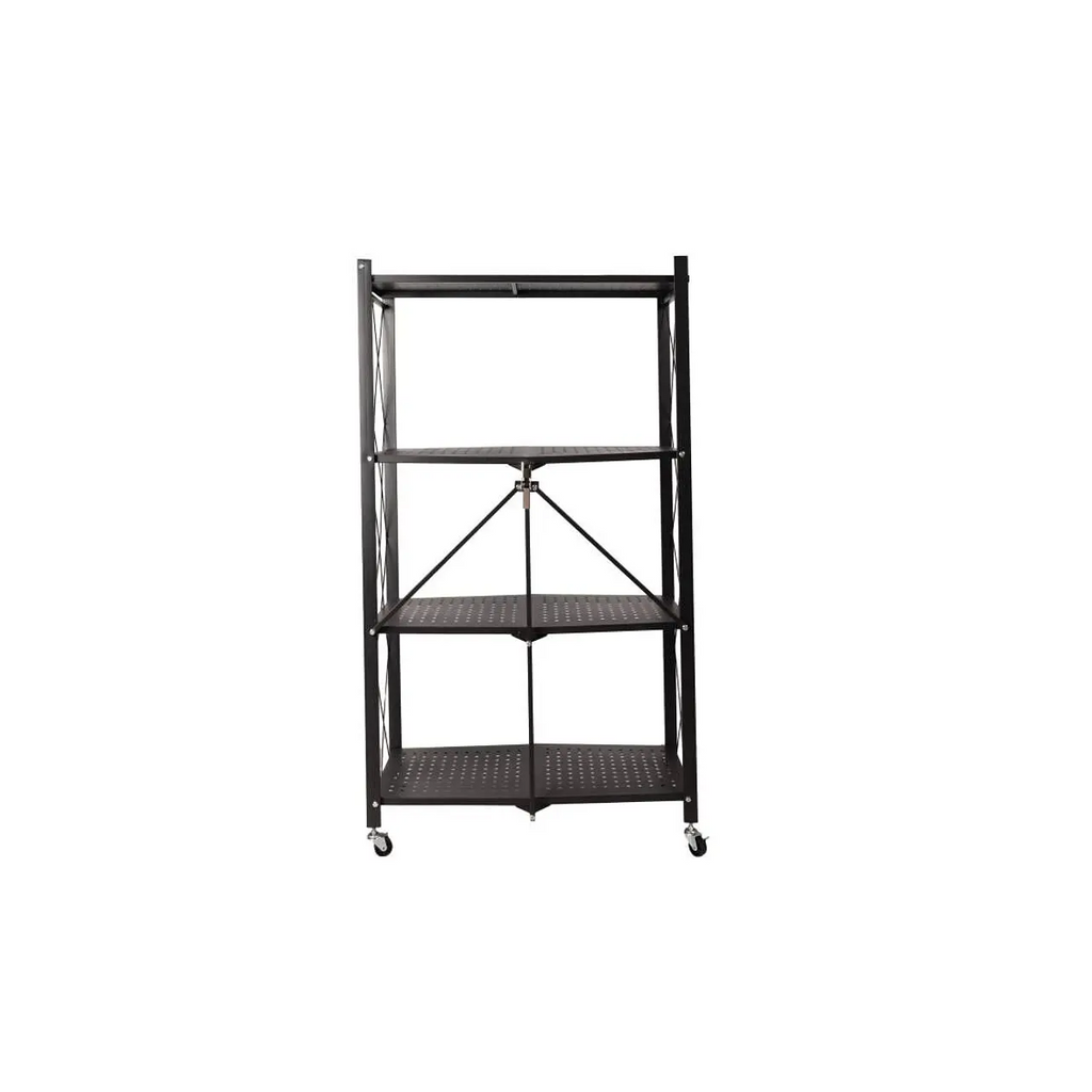 Estante Negro Plegable 127x72x34