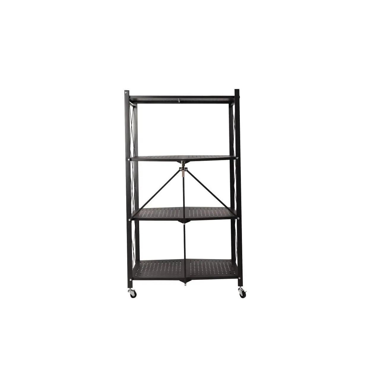 Estante Negro Plegable 127x72x34