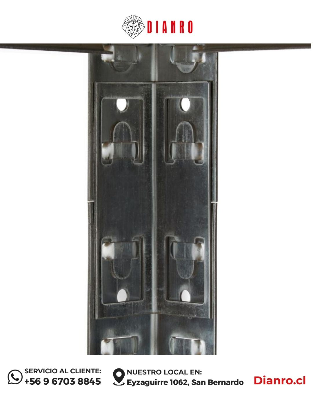 Estante Mesón 180x60x100 cm