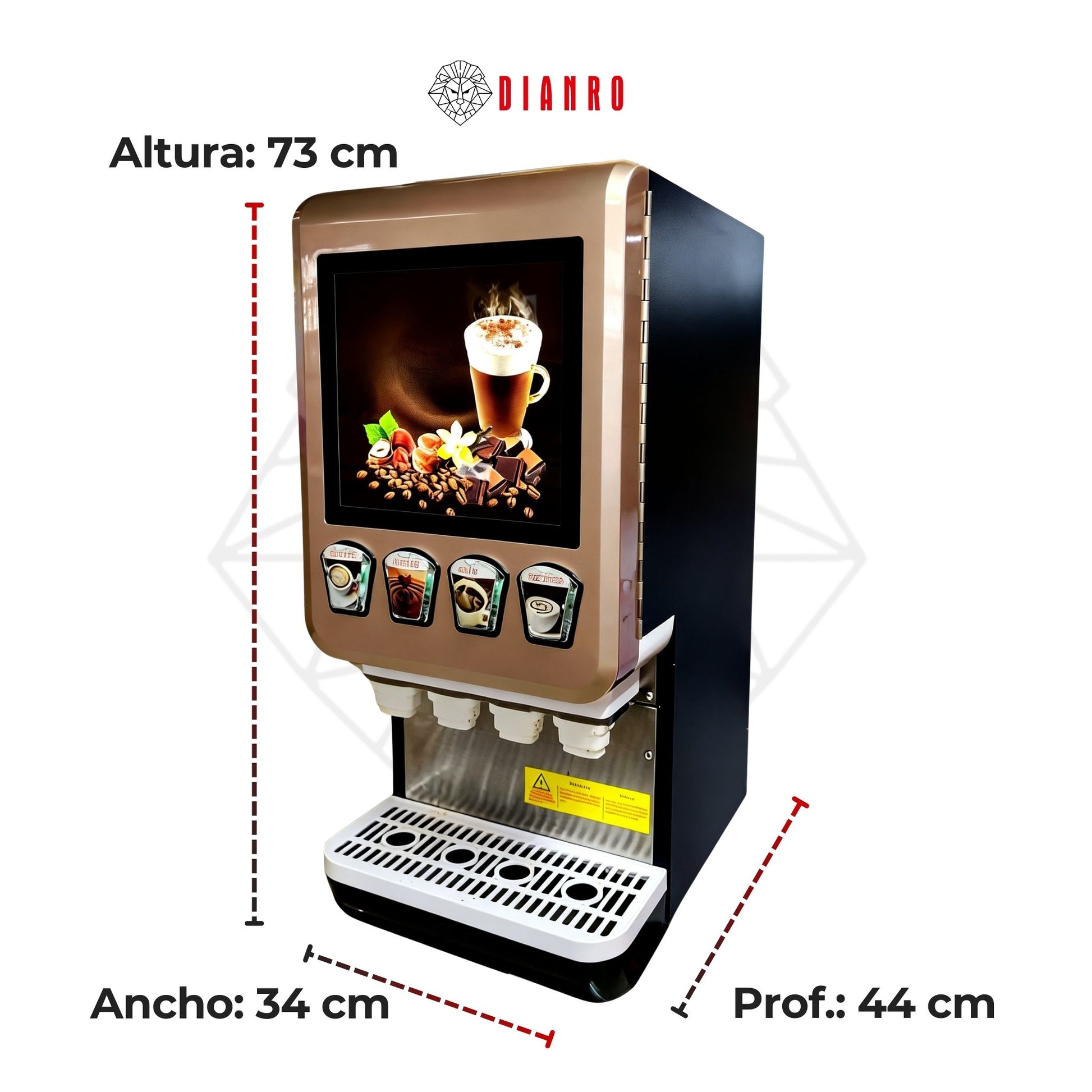 Máquina de Café + 4 kg de Café de Regalo