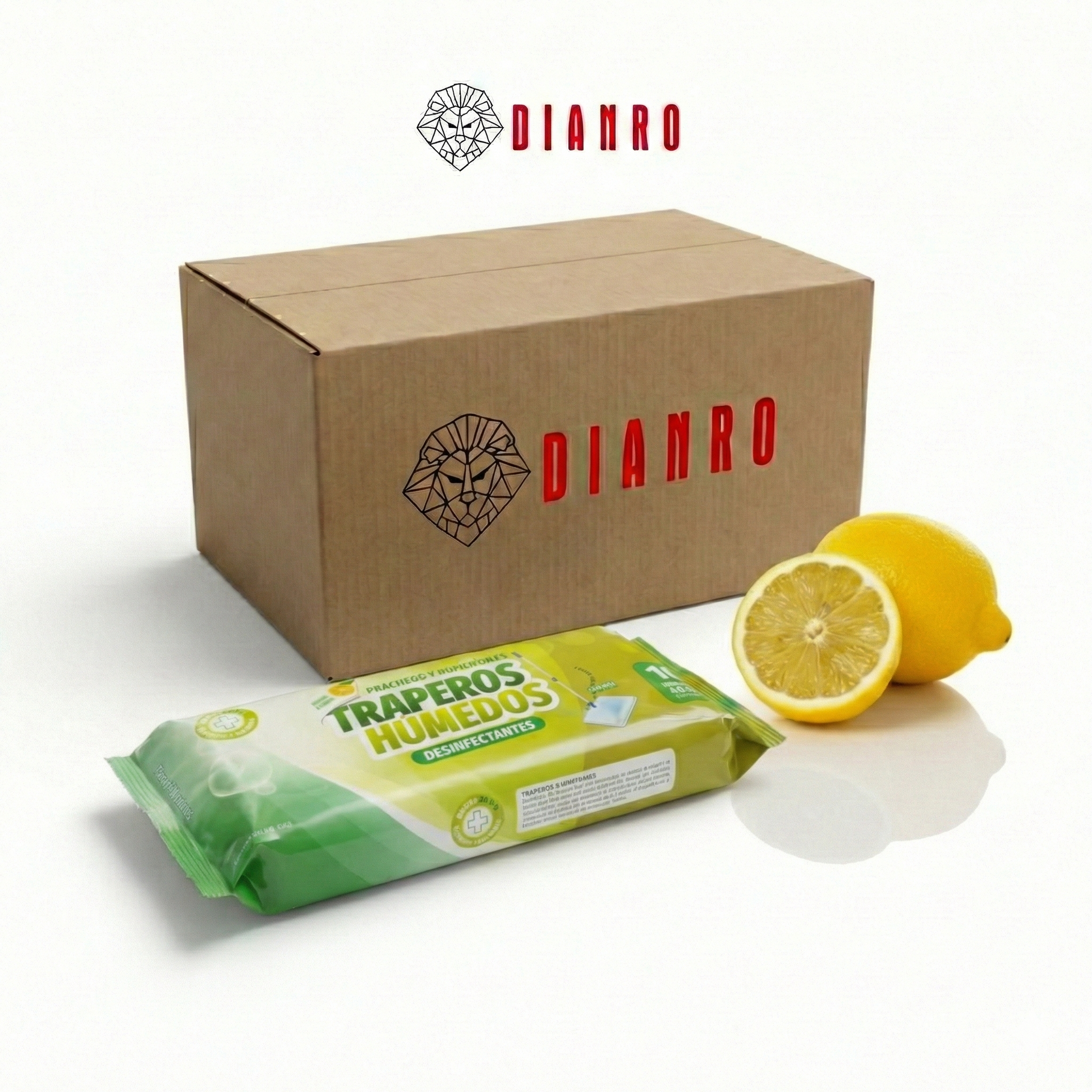 Traperos húmedos Fragancia Limón
