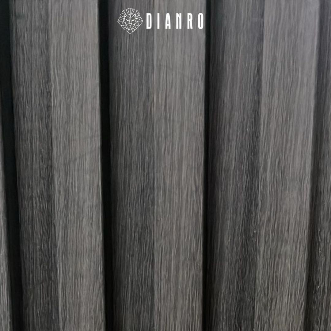 Panel decorativo de pared PVC | Color Grafito