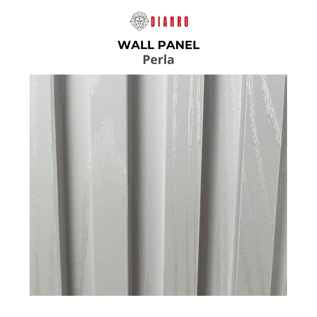 Panel decorativo de pared PVC | Color Perla