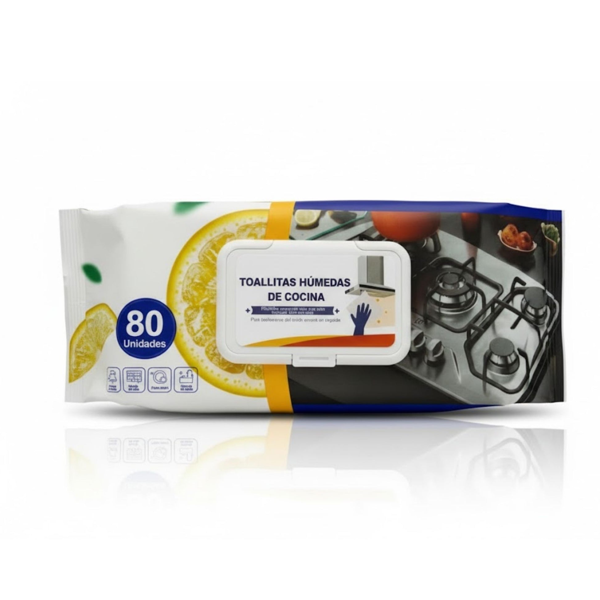 Paños húmedos Fragancia Limón