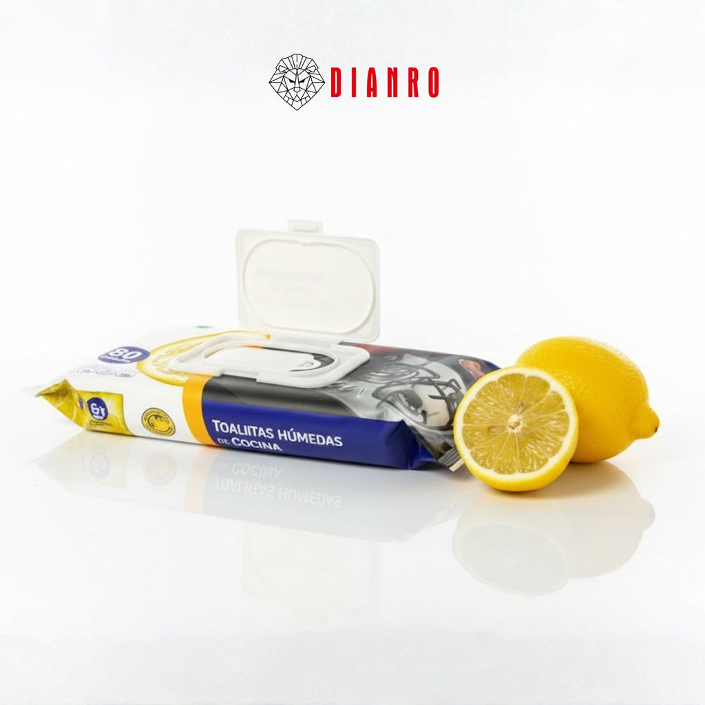 Paños húmedos Fragancia Limón