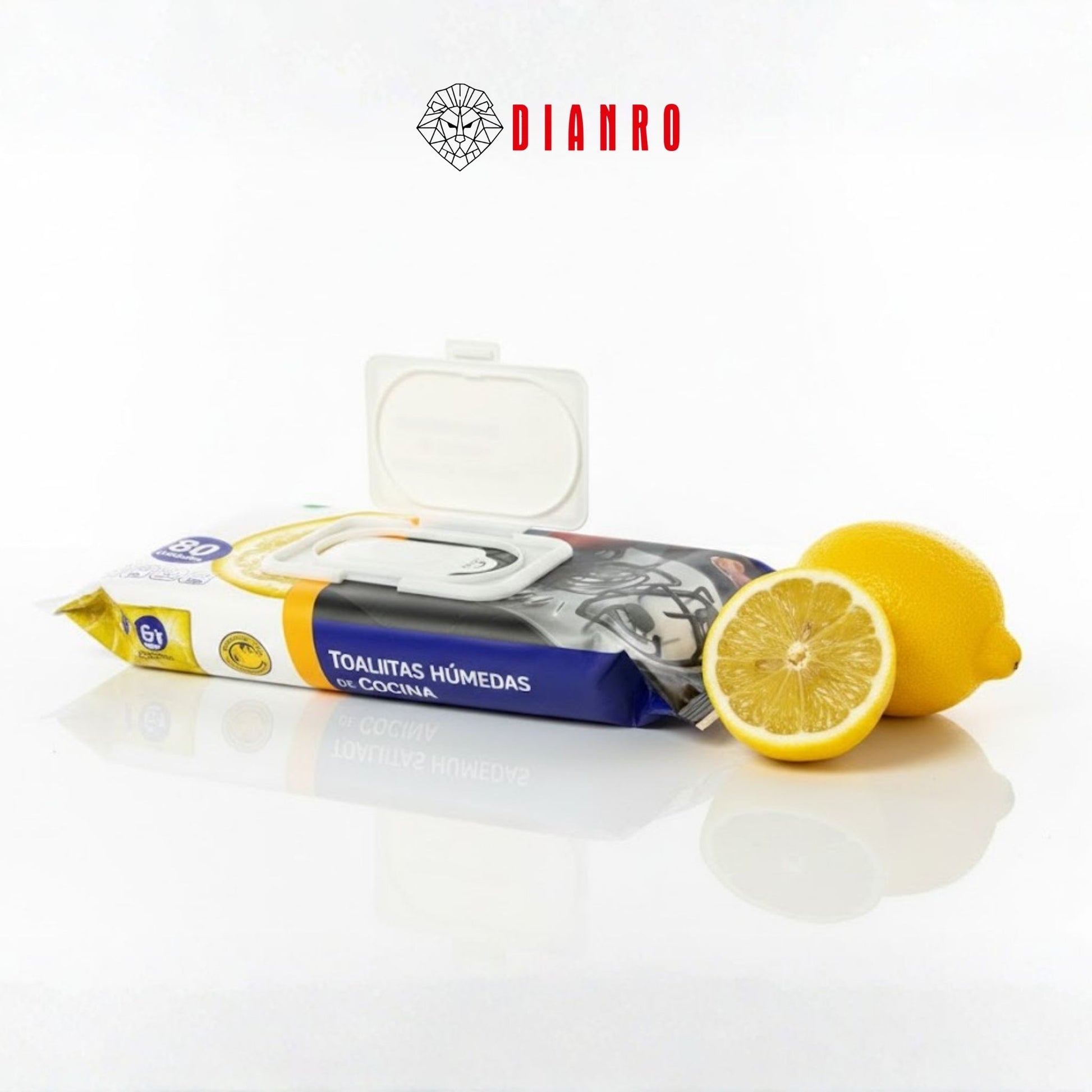 Paños húmedos Fragancia Limón