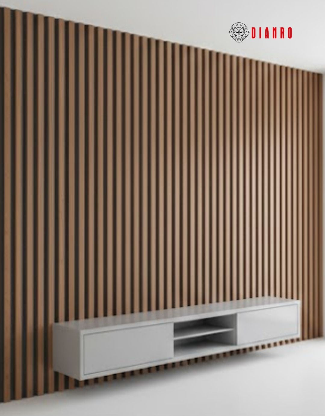 Panel decorativo de pared PVC | Color Cerezo negro