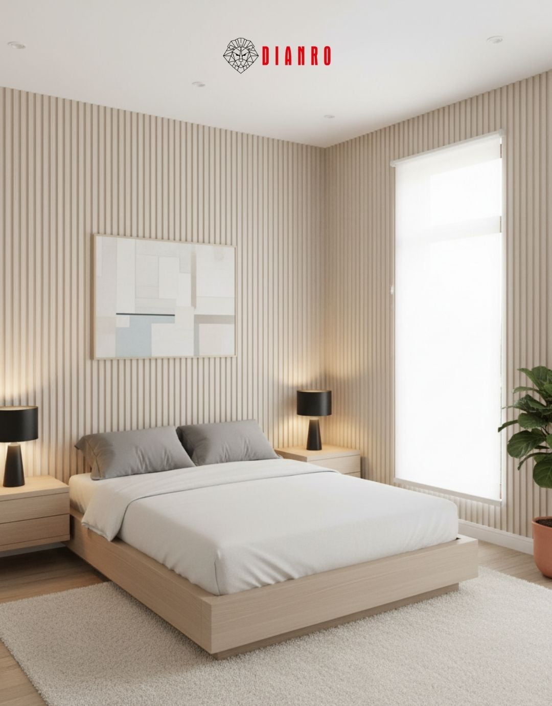 Panel decorativo de pared PVC | Color Roble rustico